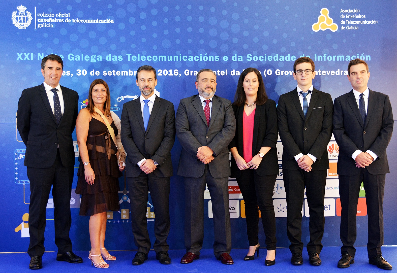 Premiados Noite Galega das Telecomunicacións 2016
